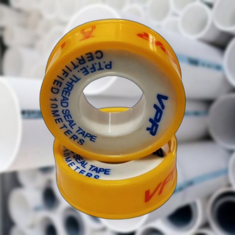 Seal Tape 10 M Meter Selotip Kran Air Seltip Isolasi Lakban Keran