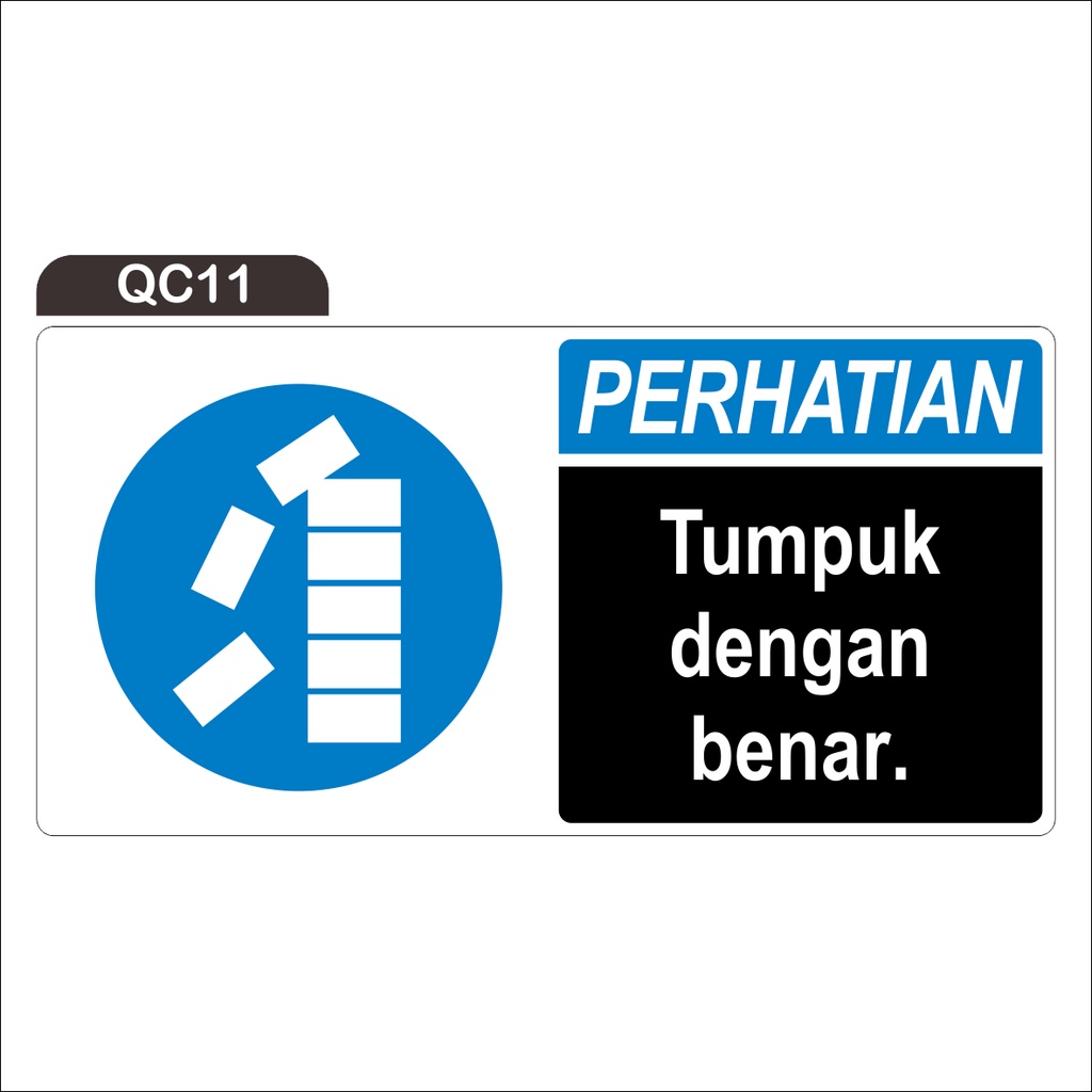 

RAMBU TUMPUK DENGAN BENAR (STICKER ONLY)