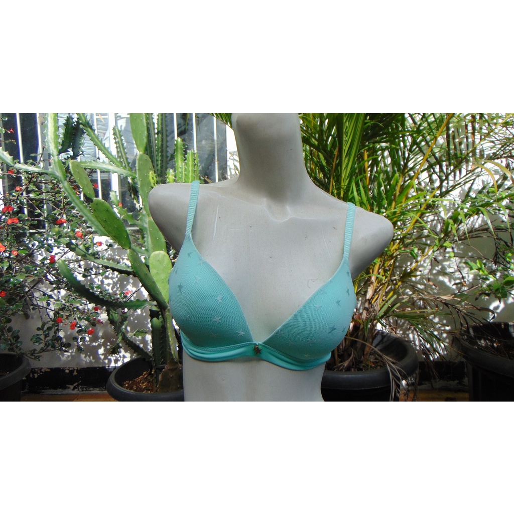 [NORMAL PRICE IDR 250.000,-] WACOAL 1073 WIREFREE PUSH UP BRA TANPA KAWAT SORCI AGE BY WACOAL SIZE 3