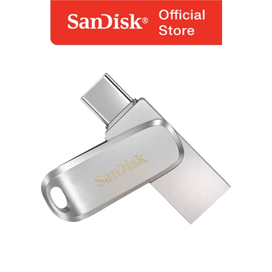 SanDisk Ultra Dual Drive Luxe OTG 128GB USB 3.2 Type-C Up To 400MBps ( Metal )