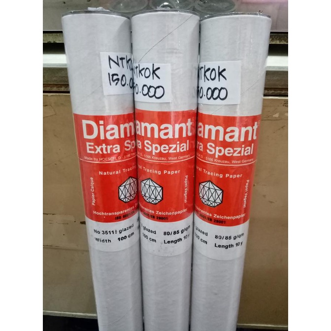 

Kertas Kalkir Rol Diamant 80/85 Gram