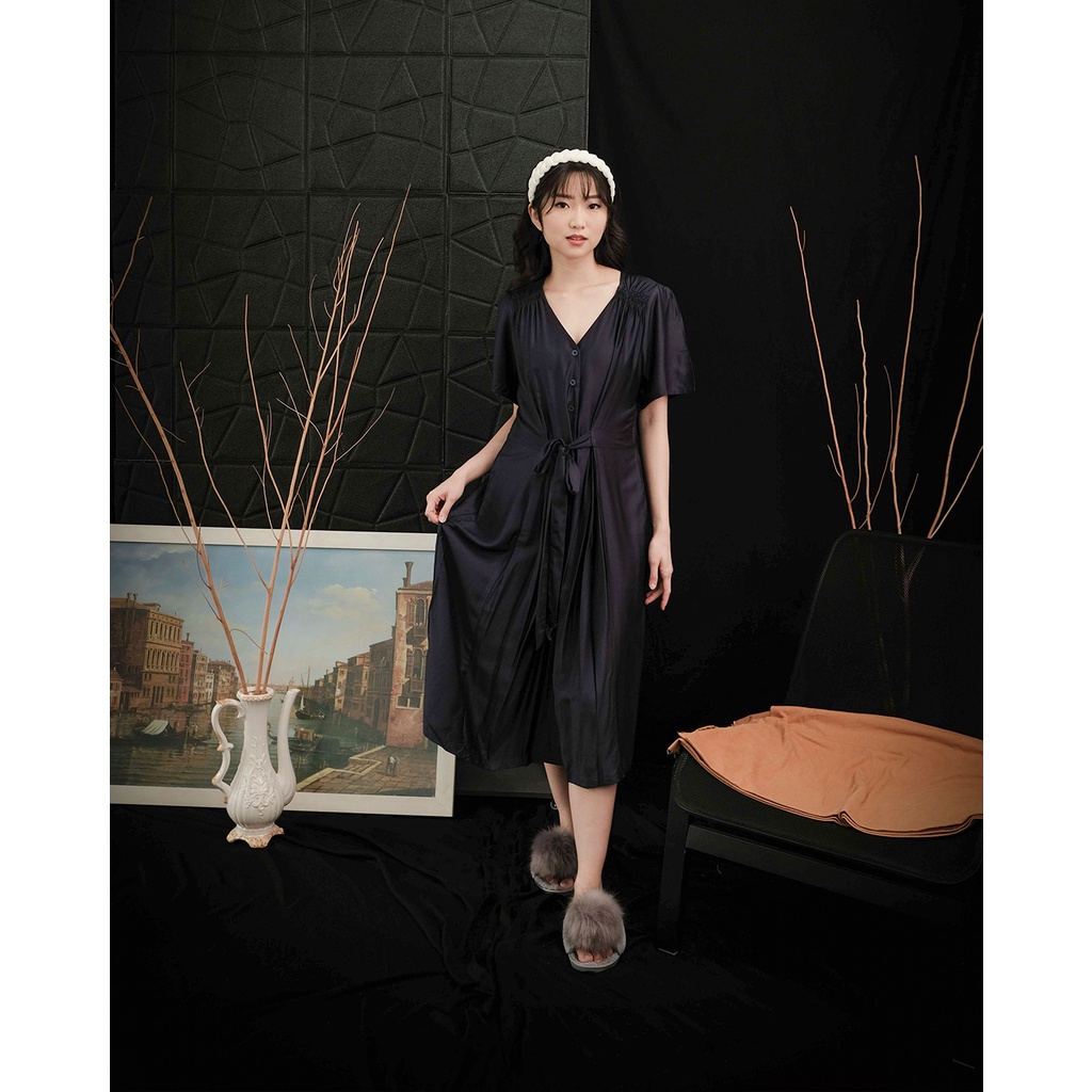 Cielyn - Faye Homewear - Delicate Series - Dress Wanita - Organic Silk