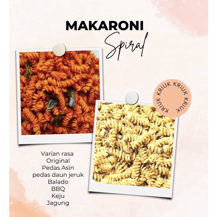 

Makaroni spiral (1/2 Kg)