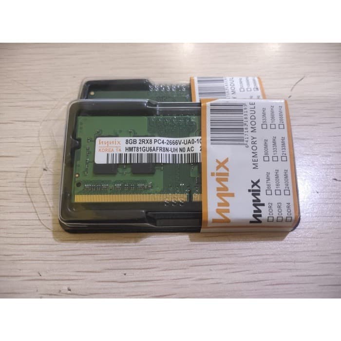 MEMORY RAM HYNIX  8GB DDR4 SODIMM DDR4