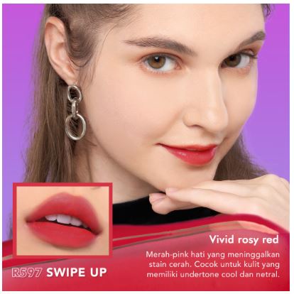 DAZZLE ME Ink Licious Lip Tint | Hyper Stay Long Lasting Liquid Lip Stain Moisturizing Liptint Viral| Tahan Lama