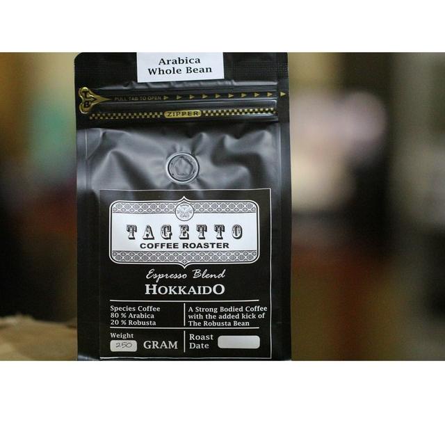 

➱ KOPI ESPRESSO BLEND HOKKAIDO 250GR - ARABICA 80% & ROBUSTA 20% ◌