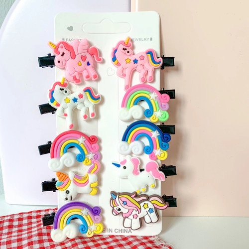 Set Jepit Rambut Anak 10 in 1  Jepit Rambut Korea