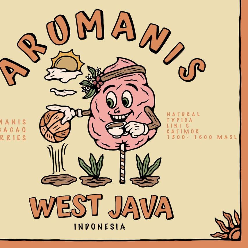 

♔ Kopi Arabika AROMANIS (100 gr) Single Origin Specialty Coffee Arabica Beans ♀