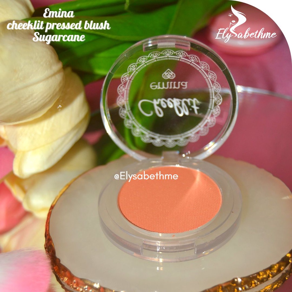 ✿ELYSABETHME✿ ˜”*°• emina •°*”˜. Emina cheek lit pressed blush on padat perona pipi hasil alami natural makeup cocok untuk remaja dan dewasa