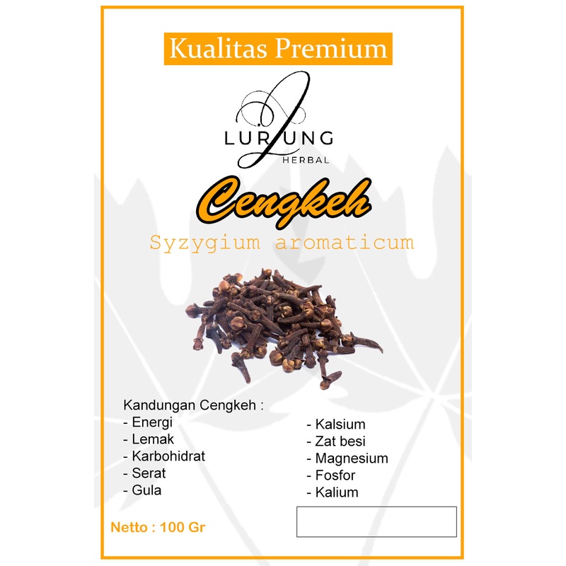 Cengkeh Rempah 100g Cokelat Plus Biji Utuh Bukan Bubuk Atau Serbuk Kelenting 1 kg Payem Lembut Zanjibar Pak Yem 9999