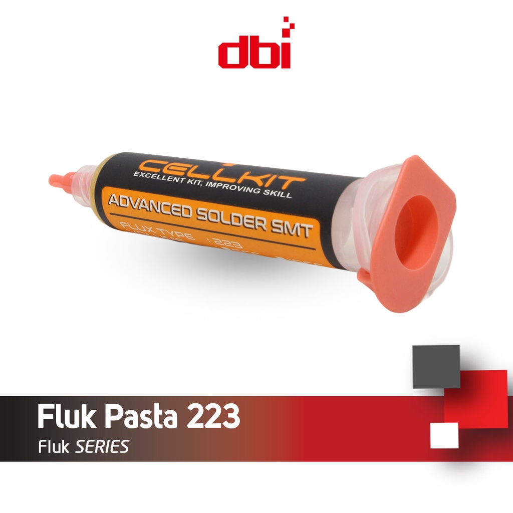 Fluk Solder Pasta Kuning 223 Tube 5cc CELLKIT