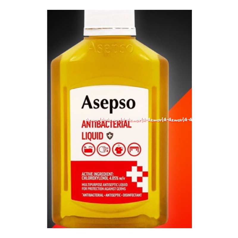 Asepso Antibacterial Liquid 254ml Disinfectant Cairan Pembersih Untuk Mandi Membunuh Kuman Cairan Anti Bakteri Desinfektan Asepsso Cair