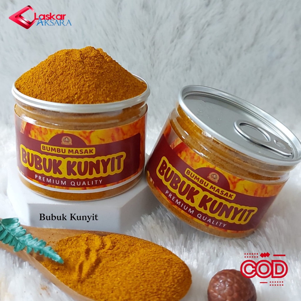 

Can - Rempah Bubuk Kunyit Bumbu Kunir Bubuk / Premium