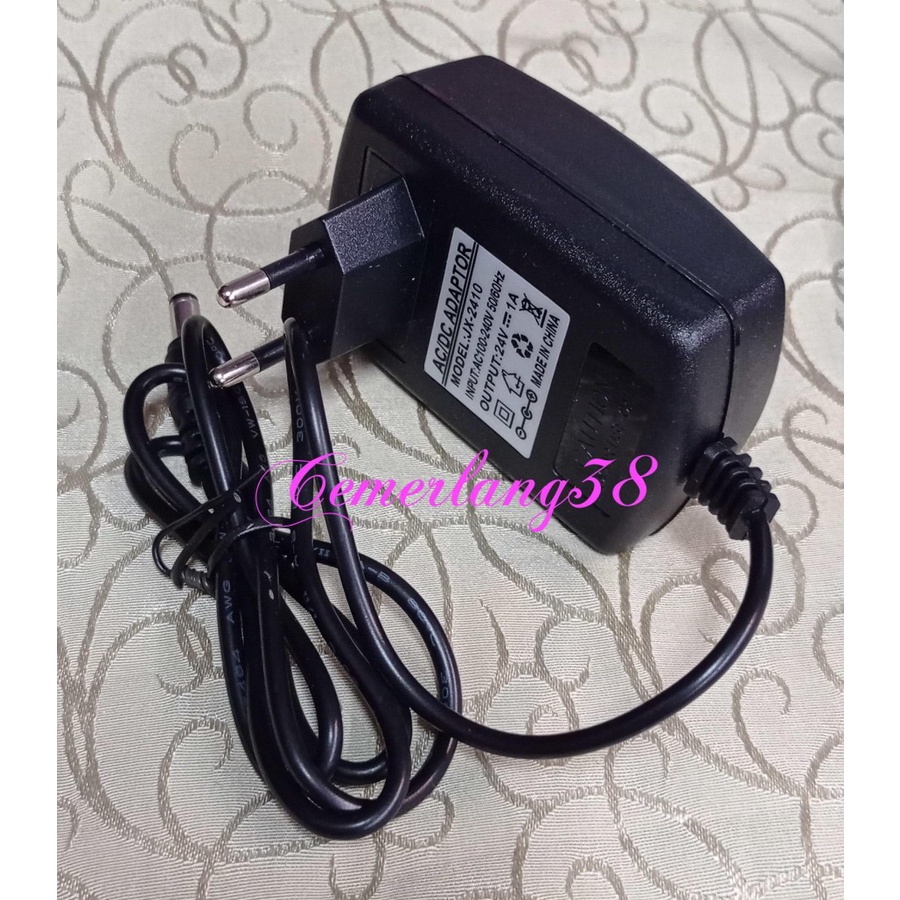 Switching Adaptor - Kodok - Switching Power Supply Plastik 24V 1A adaptor