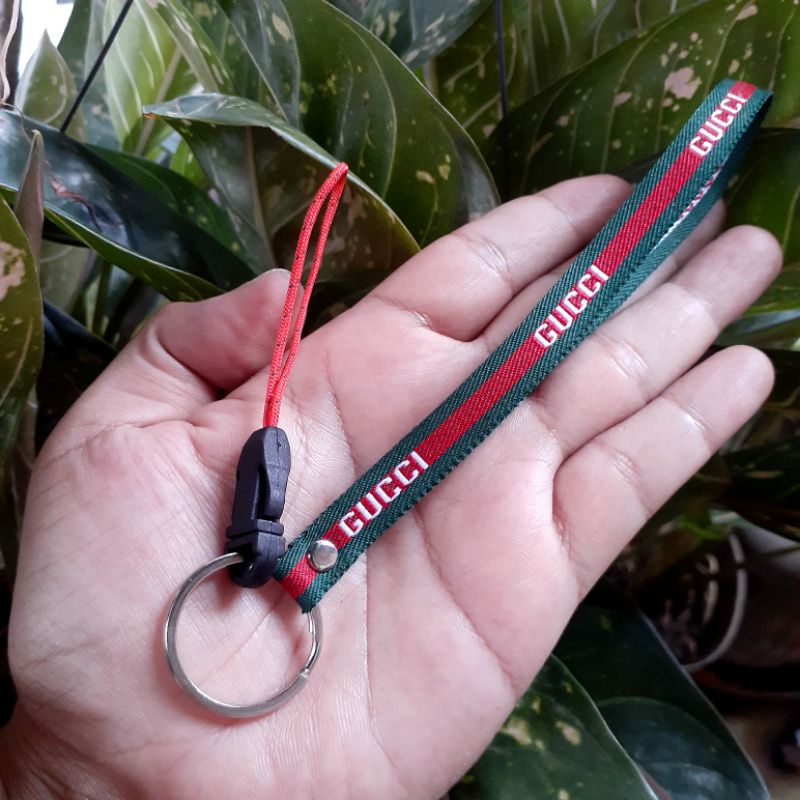 Keychain Gucci Gantungan Kunci Hp Lanyard Cocok Untuk Pria Dan Wanita