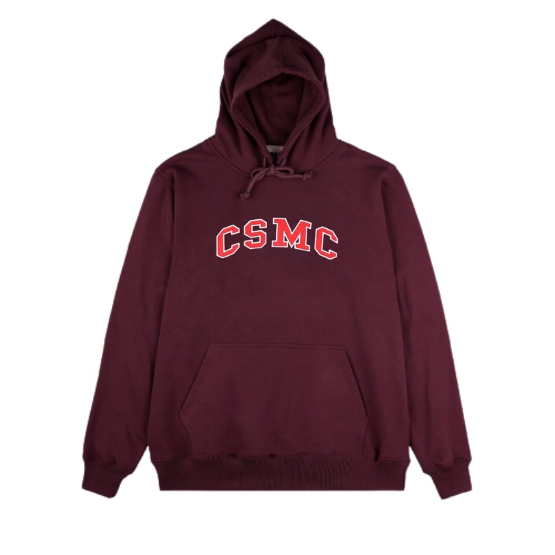 Hipokrit Oficial Store - Sweater Hoodie Cosmic Fullover Maroon CSMC Premium Quality