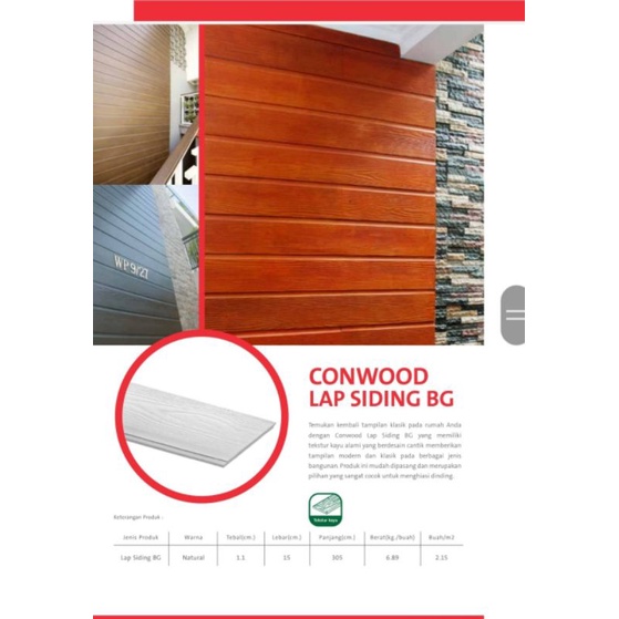 Conwood Lap Siding BG
