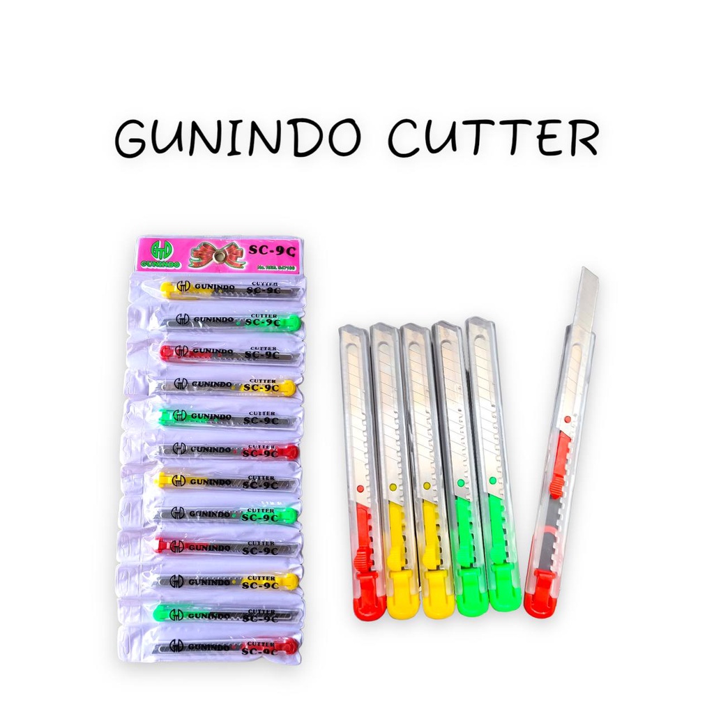 

[1PCS] GUNINDO CUTTER KECIL / CUTTER GUNINDO KECIL SC-9A