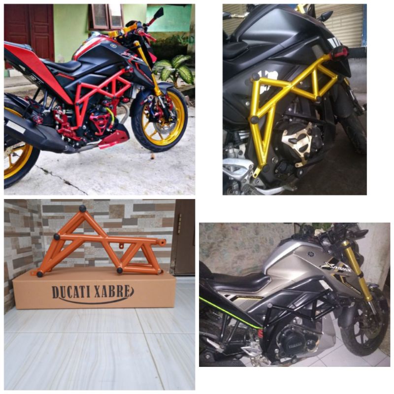 Crasbar tubular yamaha Xabre model Ducati