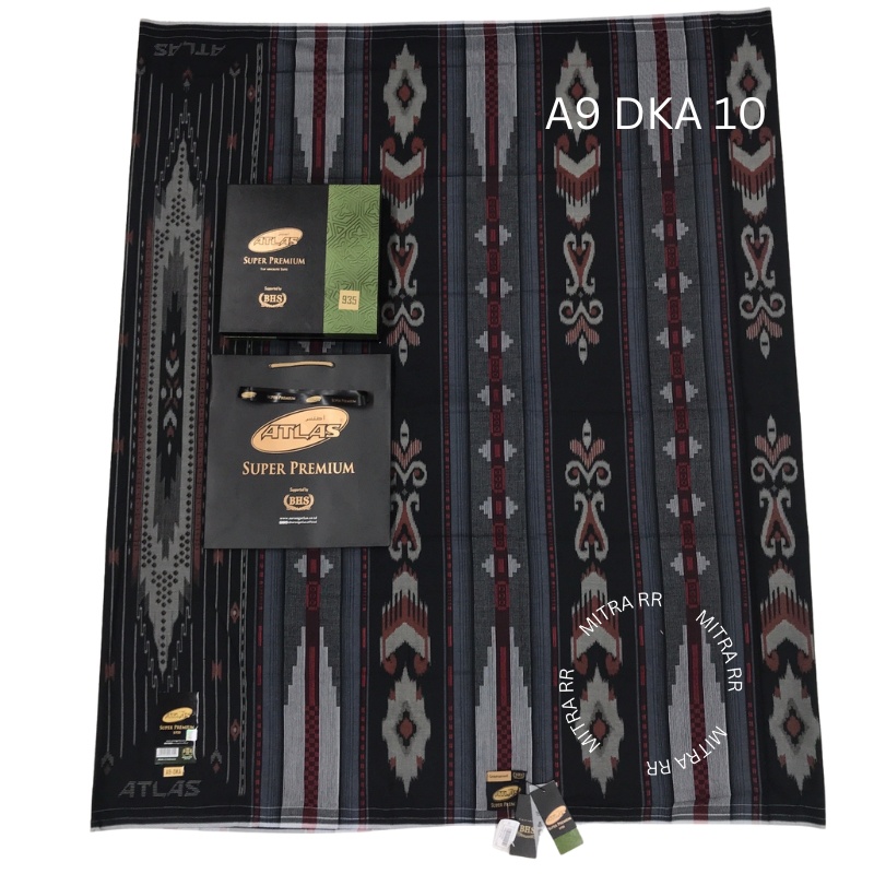 Sarung Atlas SUPER PREMIUM 935 BHS | Sarung Tenun Dewasa by BHS Sarung Atlas Jacquard Songket