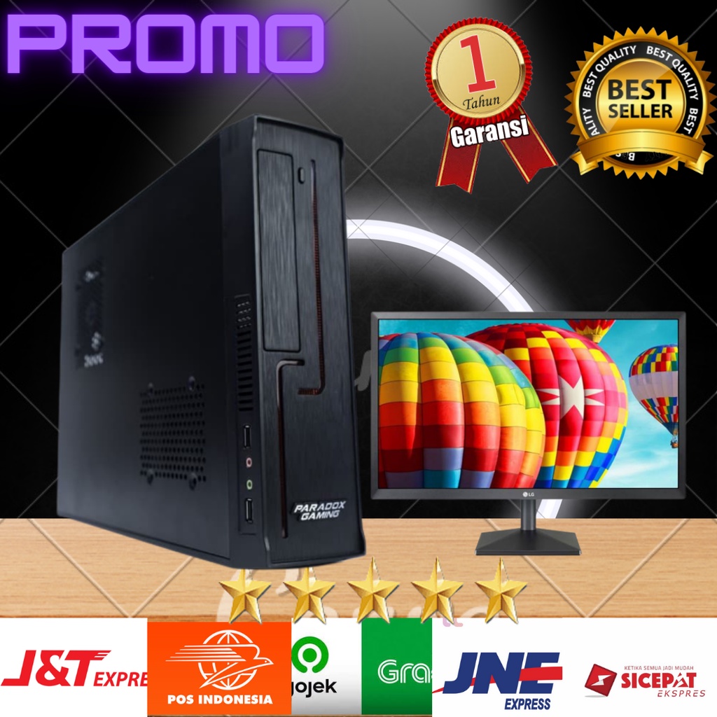 CPU MINI Fullset PC MINI I3 4160 RAM 16GB cpu mini GEN 4 Monitor 24Inc