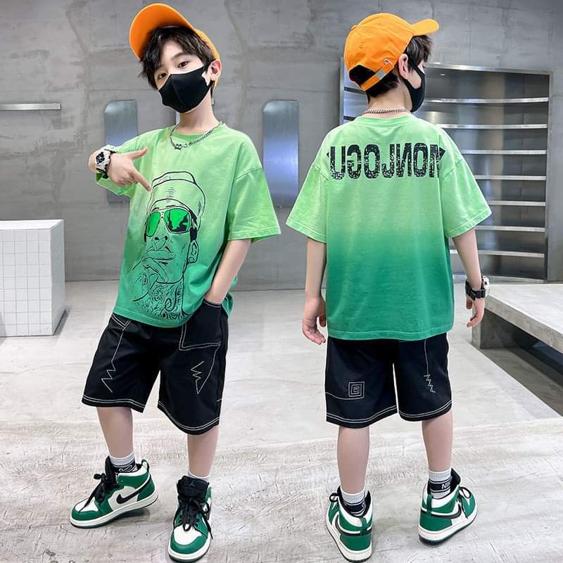 Setelan Anak Laki Laki Casual The Cool Boys Gradation