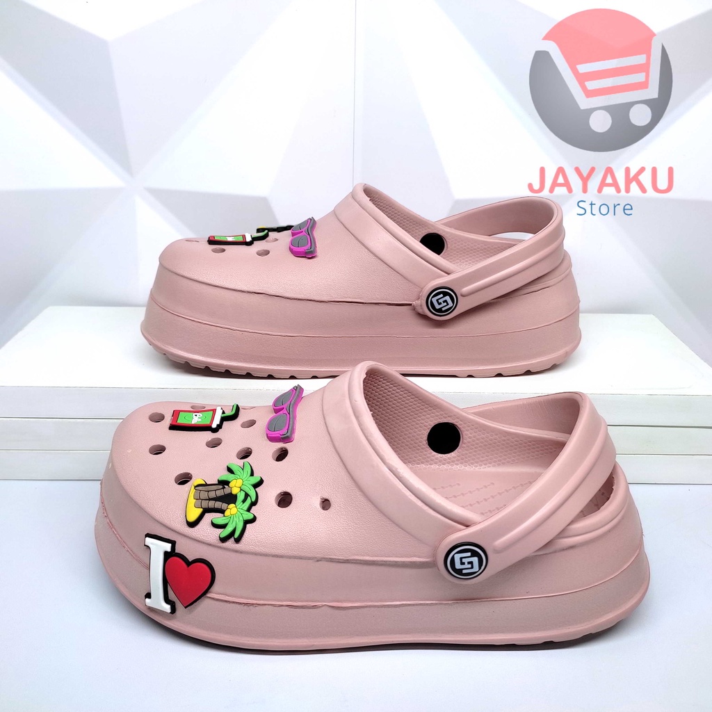 Sandal Baim Slop Wanita Gosome 915 Sendal Slide Kokop Selop Fuji Cewek Perempuan