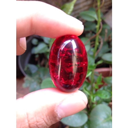 Batu Akik Pecah Seribu Merah Siem Big Size 3s446