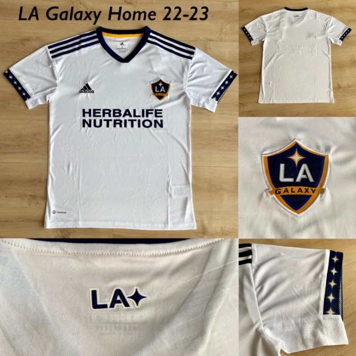 jersey  JERSEY BAJU BOLA LA GALAXY HOME 2022/2023 GRADE ORI - S(O6A6) Jersey Bola Lengan Panjang Jer