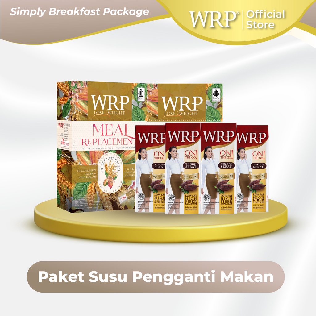 WRP Simply Breakfast Package - Paket Susu Pengganti Makan