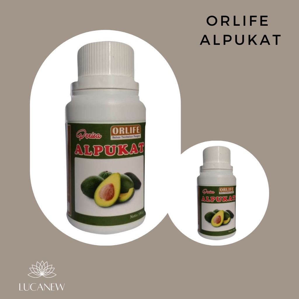 

Pasta Rasa Alpukat Atau Avocado 100 Gram Orlife
