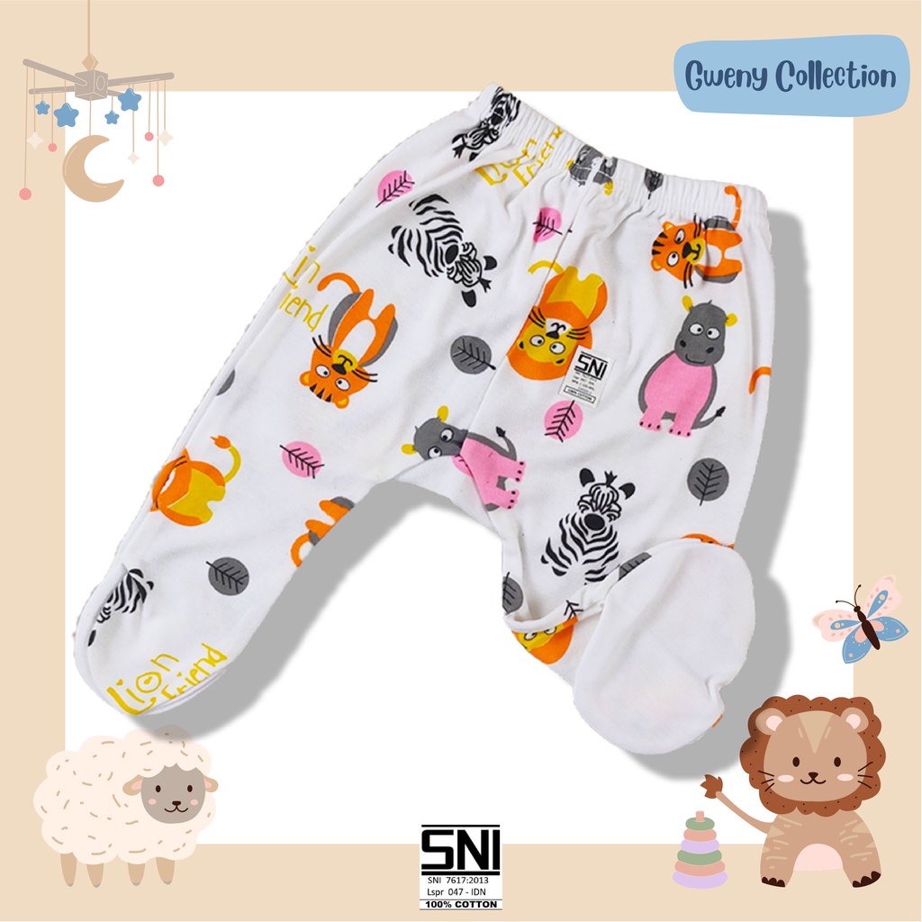 Celana Buntu  Panjang  Bayi / Celana Panjang Buntu  Anak Motif Lion Friend