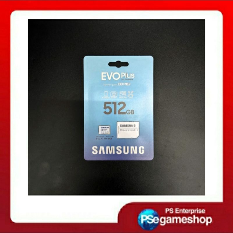 Evo Plus microSD Card – 512GB