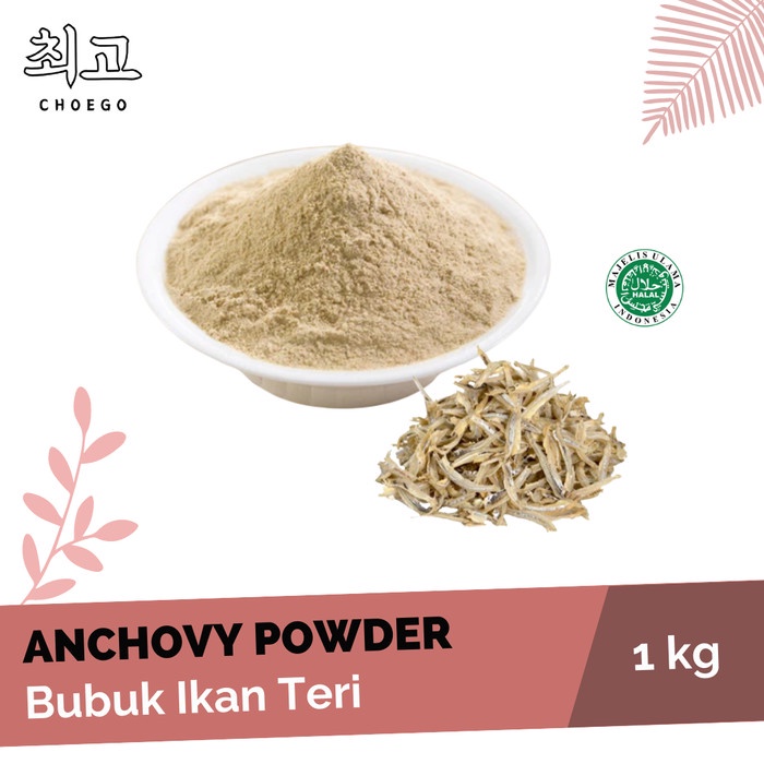 

ANCHOVY Powder - Bubuk Ikan Teri Korea 1 KG
