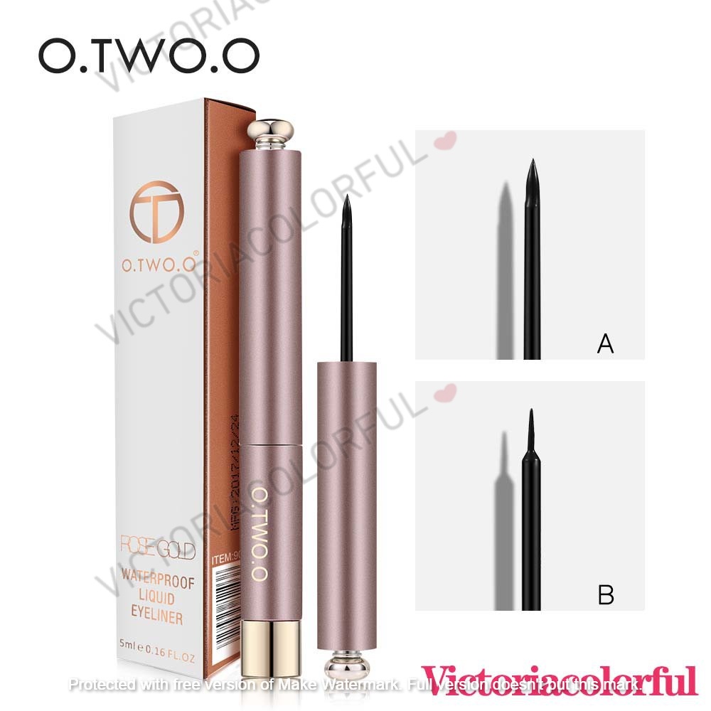 O.TWO.O Liquid Eyeliner Waterproof (A/B)
