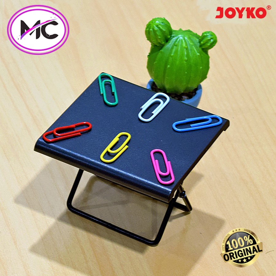 Penjepit Kertas Warna Warni Paper Clip Joyko Tebal Kuat Berkualitas Vinyl Paper Clip Klip Kertas