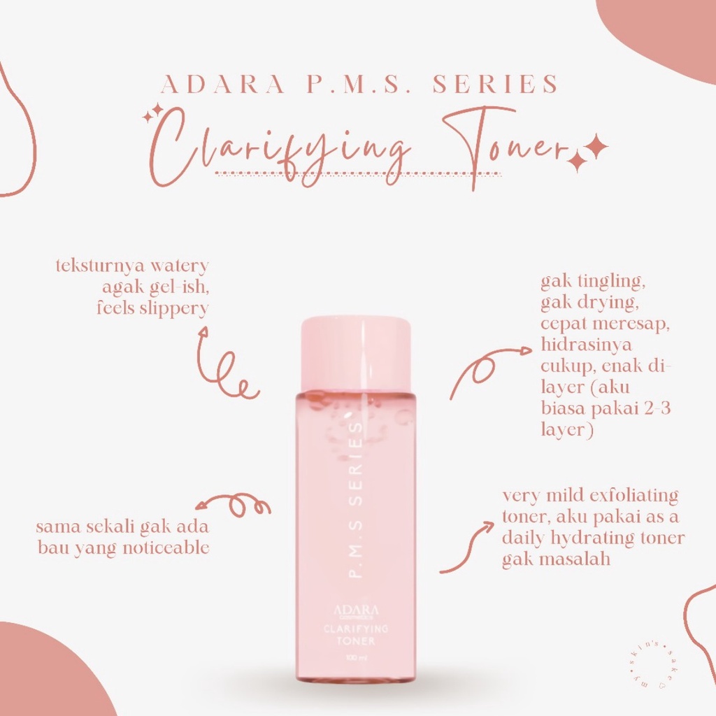 Adara P.M.S Series Clarifying Toner