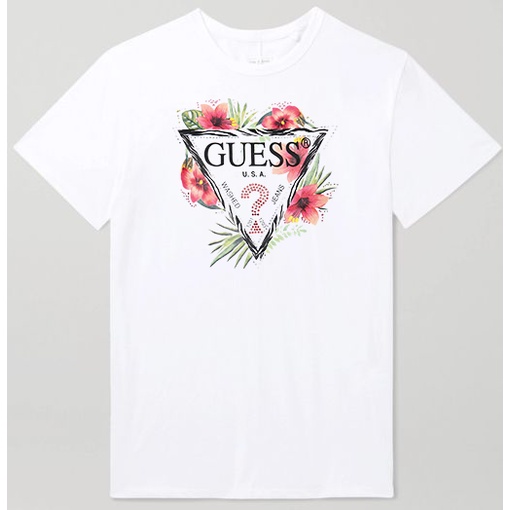 kaos DISTRO /BAJU premium GUESS cotton asli 100% original premium /baju branded-GS005