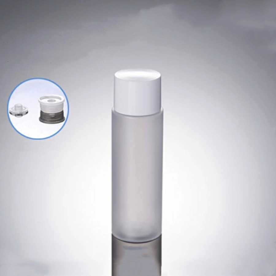 Botol Lotion PET Frosted 100Ml, Botol Plastik Sabun Cair Kosmetik Bot