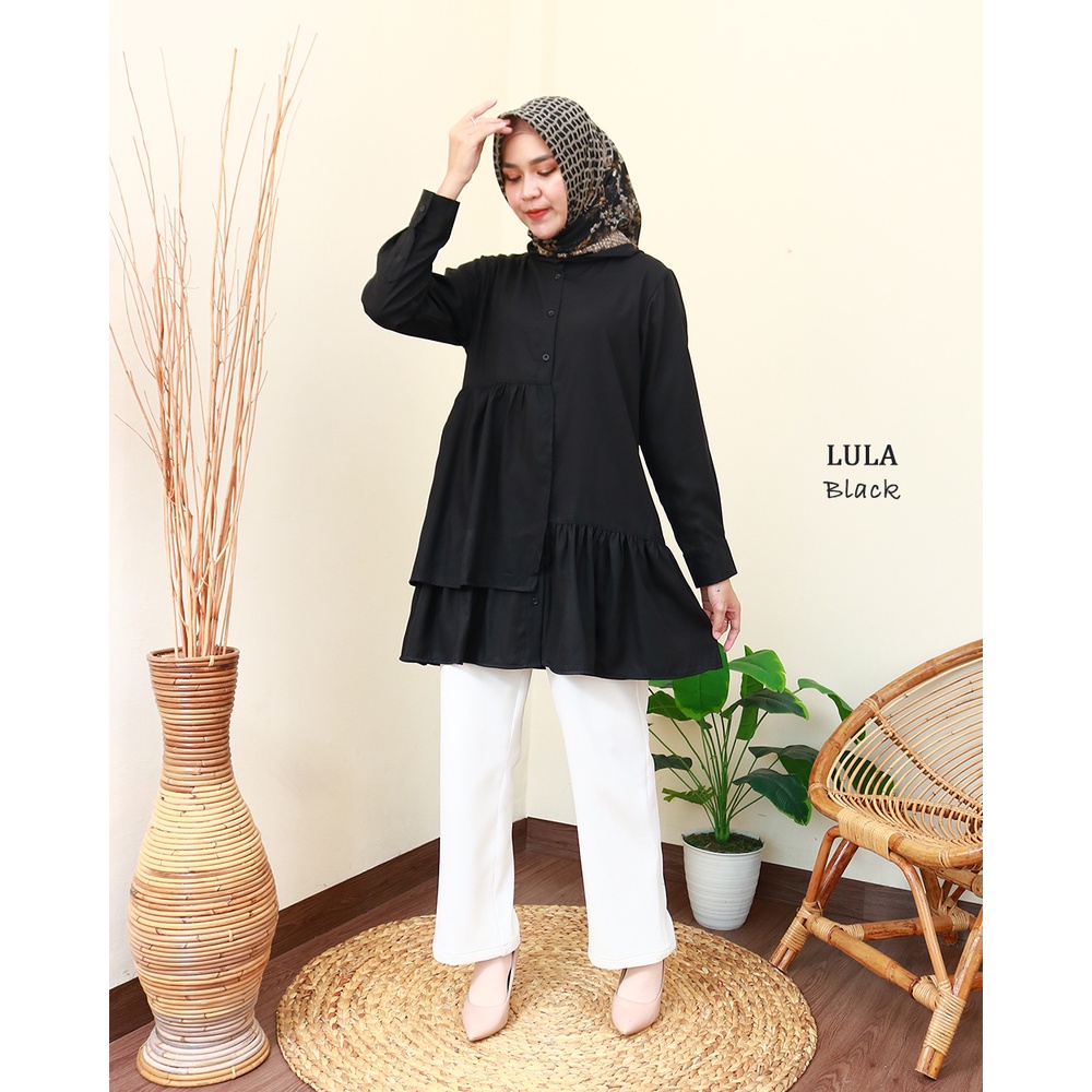 RIJEK MINOR LULA Tunik - Pakaiana Wanita Terbaru by Hijab Mamah icis