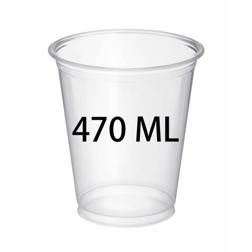 Gelas Plastik Es Teh Kopi Buah Milo PP Plastic Cup Bening 16oz