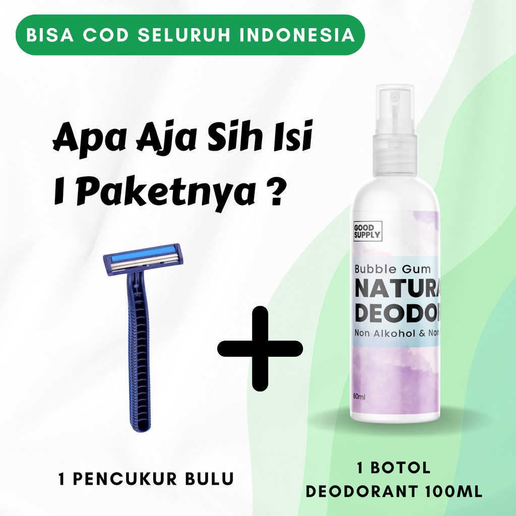 Deodorant Vanilla - Antiperspirant Aman Bumil Busui Anti Iritasi - Deodoran Tawas Penghilang Bau Badan - Deodorant Spray Natural Alami - Deo Cair Organik Tanpa Noda Mengurangi Keringat Berlebih - Pencerah Pemutih Pewangi Ketek Kelek Ketiak Seharian