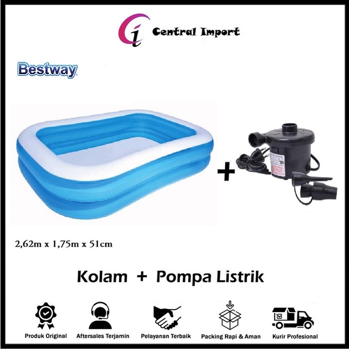 Best Seller Bestway Kolam Renang Anak Besar - Kolam Anak Mandi Bola- Bestway 54006