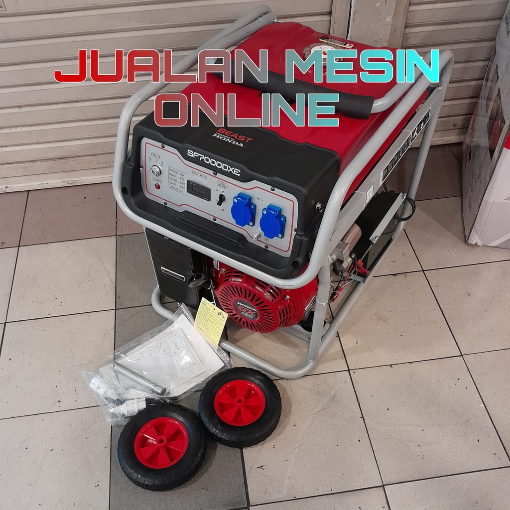 Genset Honda 5000 5500 watt Beast SF7000DXE