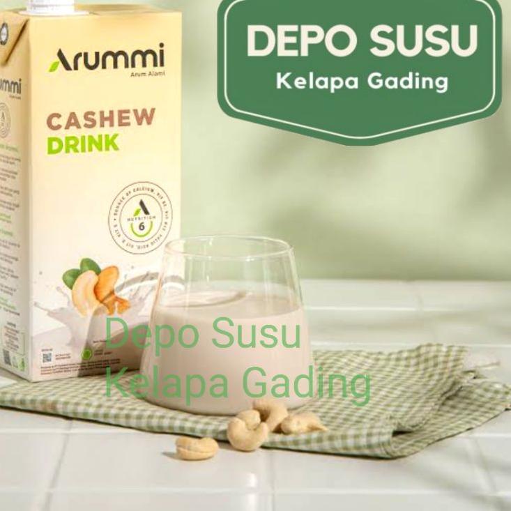 

Klaim promo Arummi Cashew Drink Milk 1 Liter | Susu Sari Kacang Mete Arum Alami