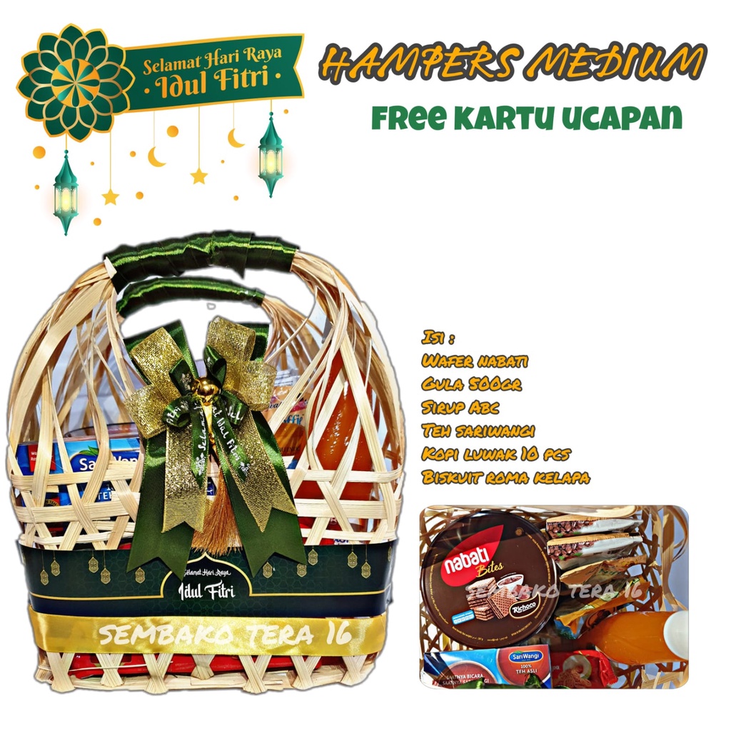 

Dr23 - Hampers Medium/Parcel Lebaran/Paket Sembako