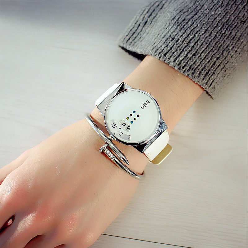 Fygalery J-108 Jam Tangan  Leather Quartz Jam Tangan Fashion Jam Tangan Import