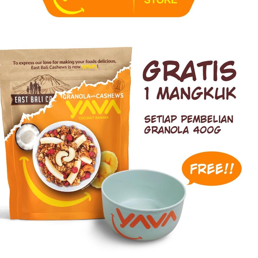 

☄ YAVA Granola Coconut Banana 400g ♤