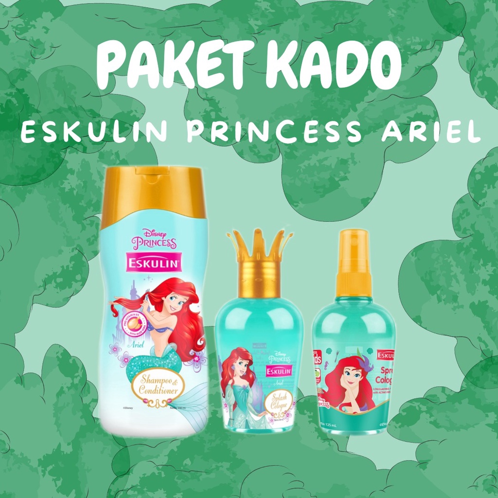 Paket Kado Eskulin Kids Ariel Series Ulang tahun Anak-anak