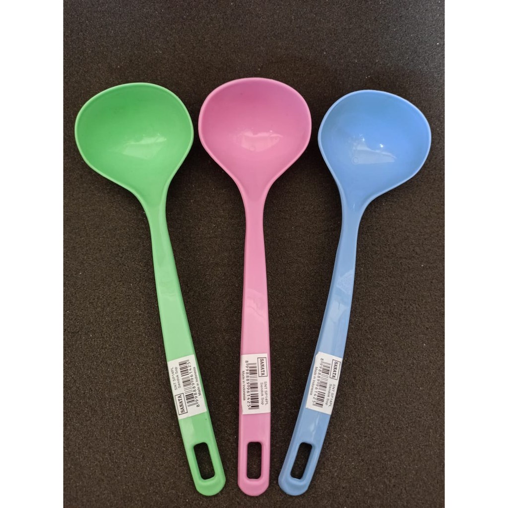 centong sayur / centong es buah / centong sayur plastik / centong warna pastel